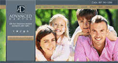 Desktop Screenshot of advanceddentalmn.com